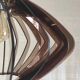 Suspension design en plexiglass fumé style scandinave