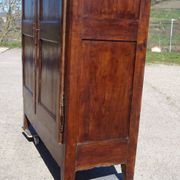 Louis Philippe wardrobe in solid walnut