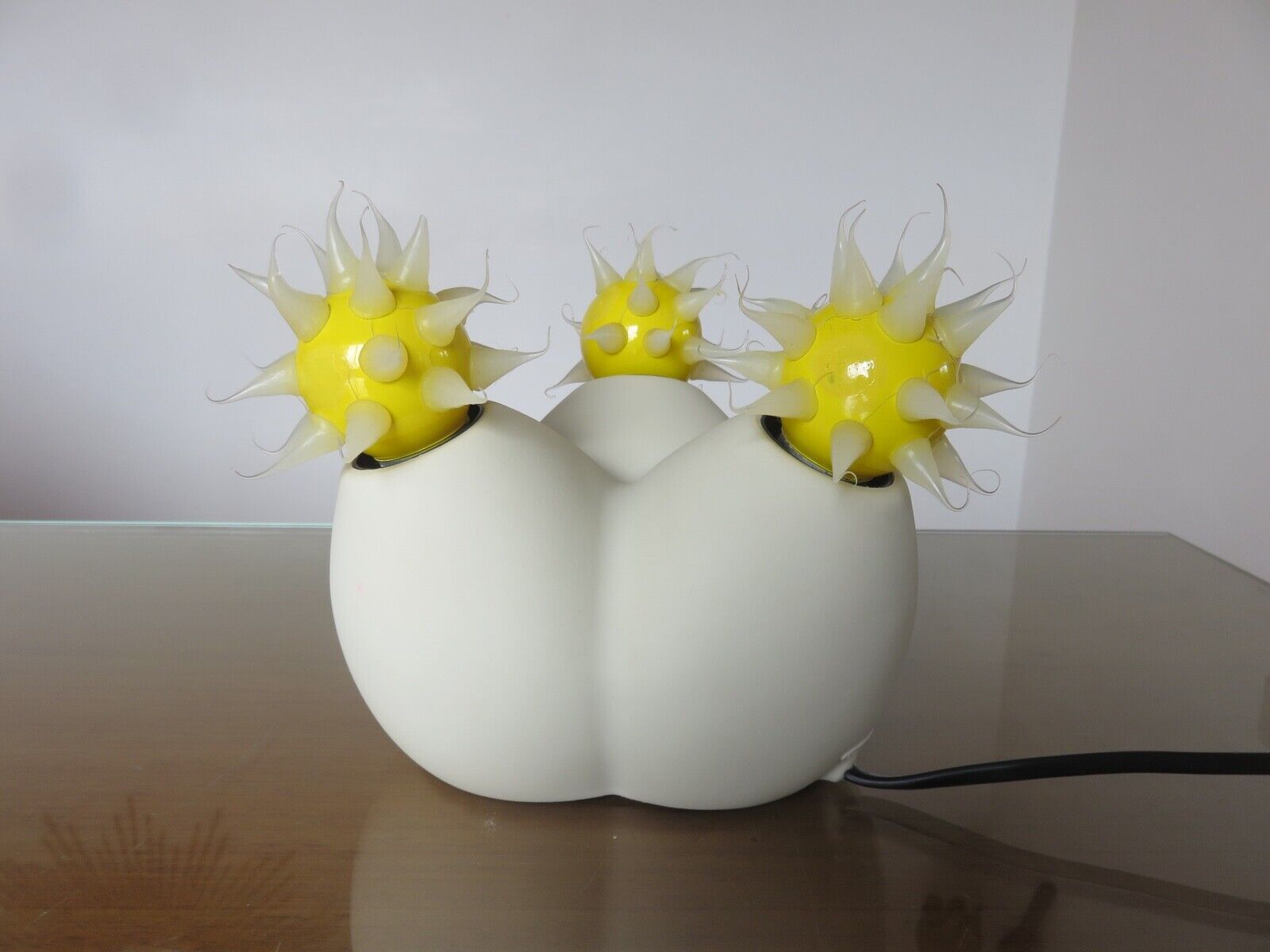Pair of lamps "virus" by Yuval Albudy 1970