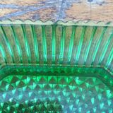 Plat en cristal de portieux octogonal