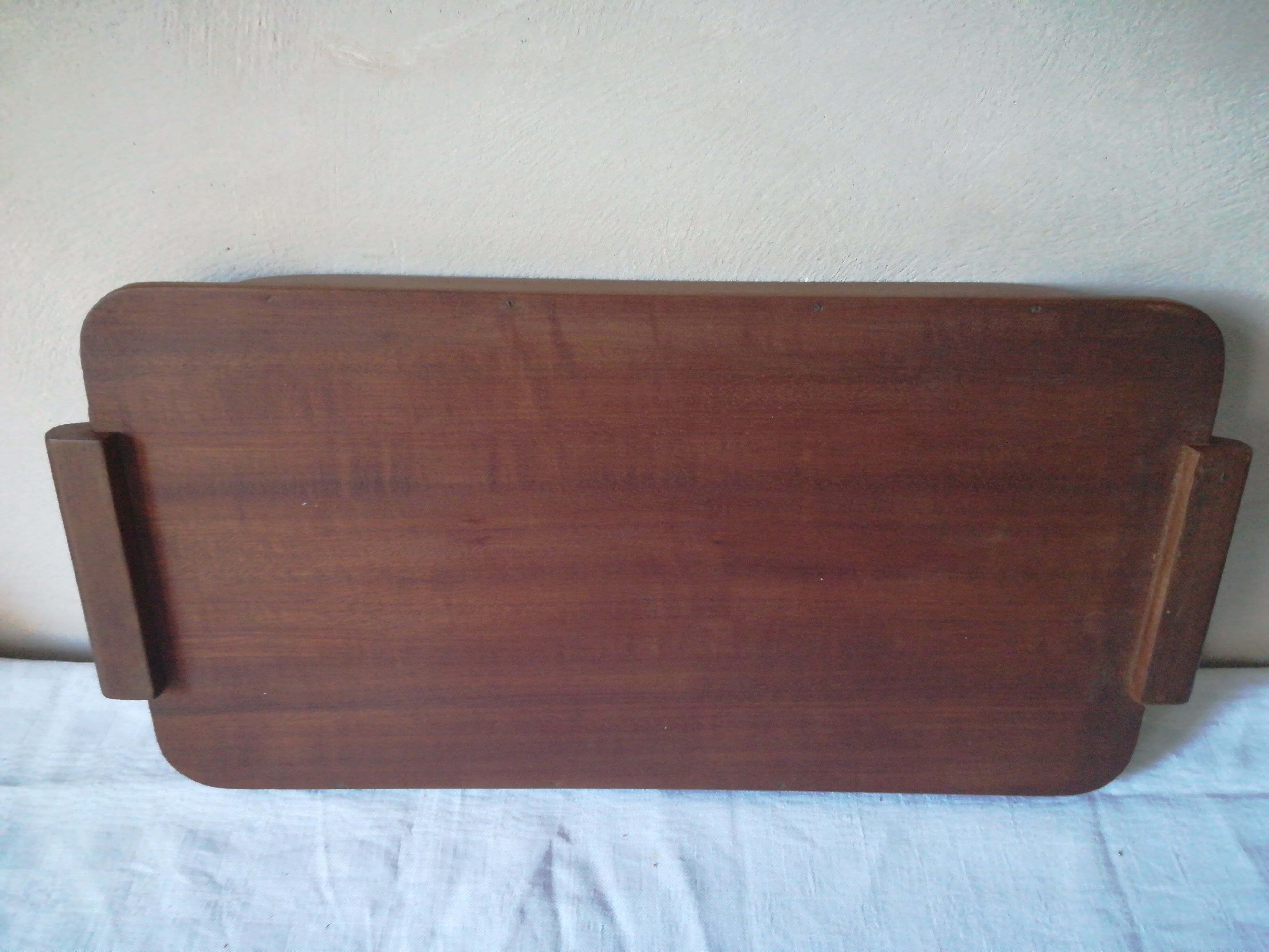 Teak platter