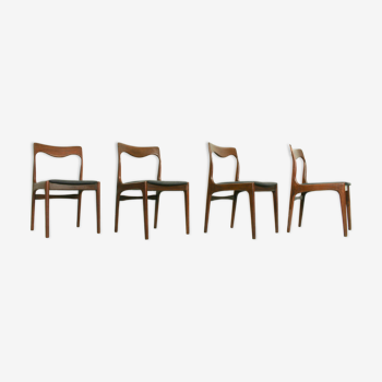Set of 4 Dining Chairs by AWA , 1960s