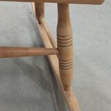 Wooden rocking chair 60's