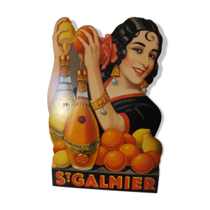 Plaque publicitaire orangeade