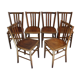 Suite 6 chaises de bistrot Luterma