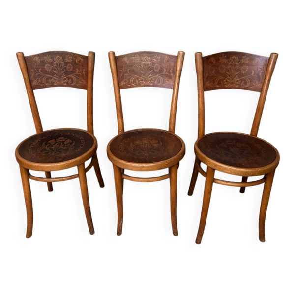 3 chaises de bistrot Aguilar