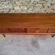 Low teak sideboard 200cm
