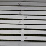 Old cast iron garden bench
