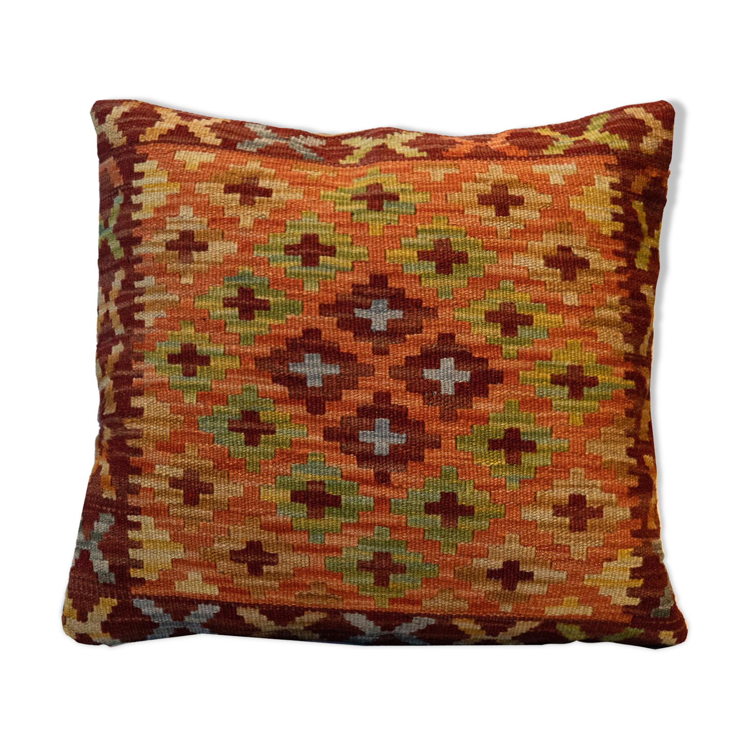 Housse de coussin kilim afghane