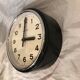 Horloge pendule Lepaute ancienne 25 cm fonctionne industrielle usine gare SNCF atelier