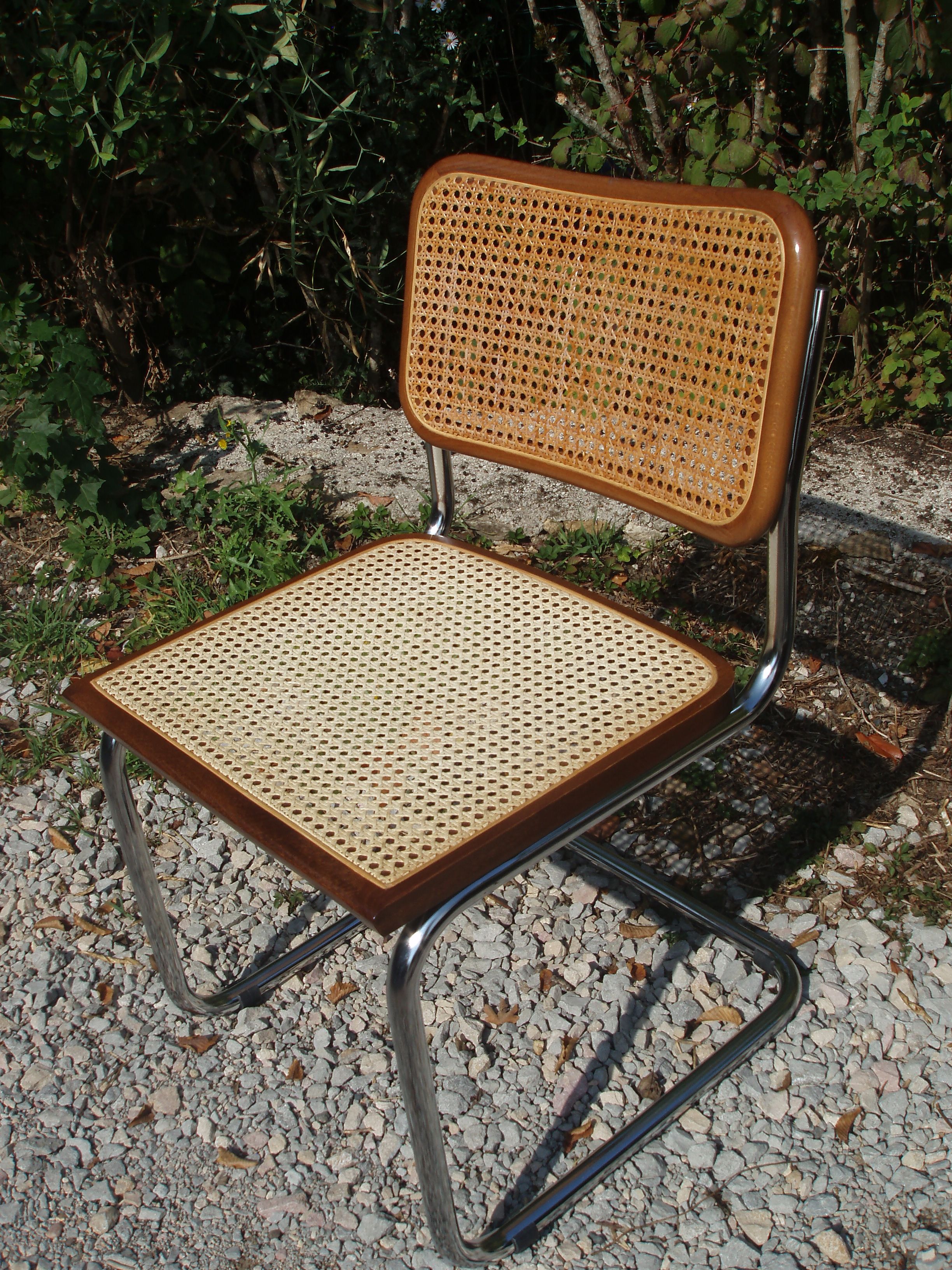 Series of 4 Marcel Breuer B 32 chairs