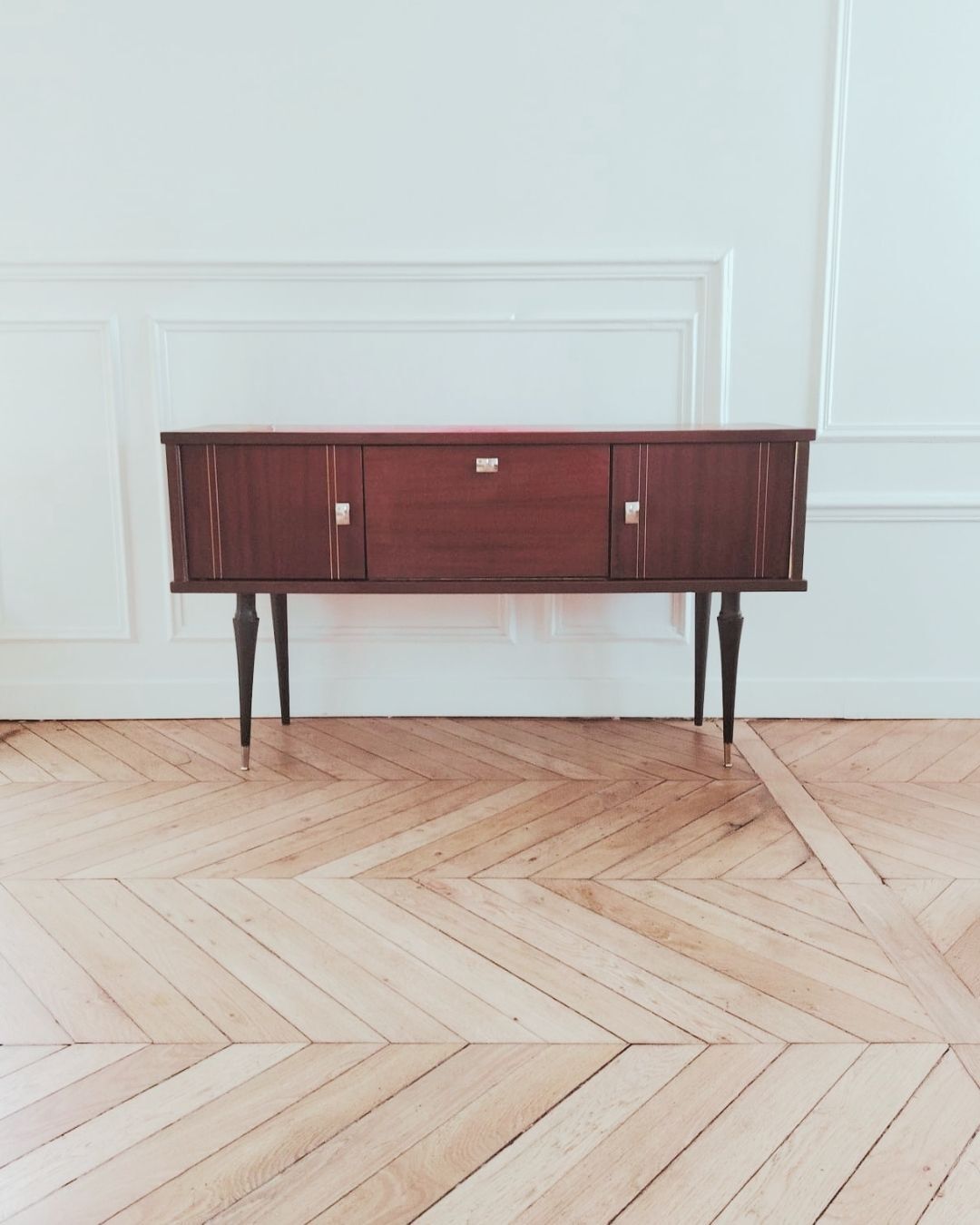 TV unit / small renovated vintage sideboard, 1950s-60s