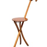 A Finnish folding chair designed for the 1952 summer Olympics in Helsinki.