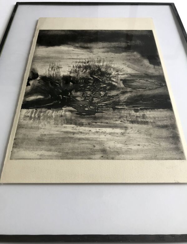 ZAO Wou-ki, Planche de 33 Moderna Mästare, 1979. Lithographie