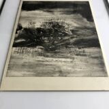 ZAO Wou-ki, Plate of 33 Moderna Mästare, 1979. Lithograph