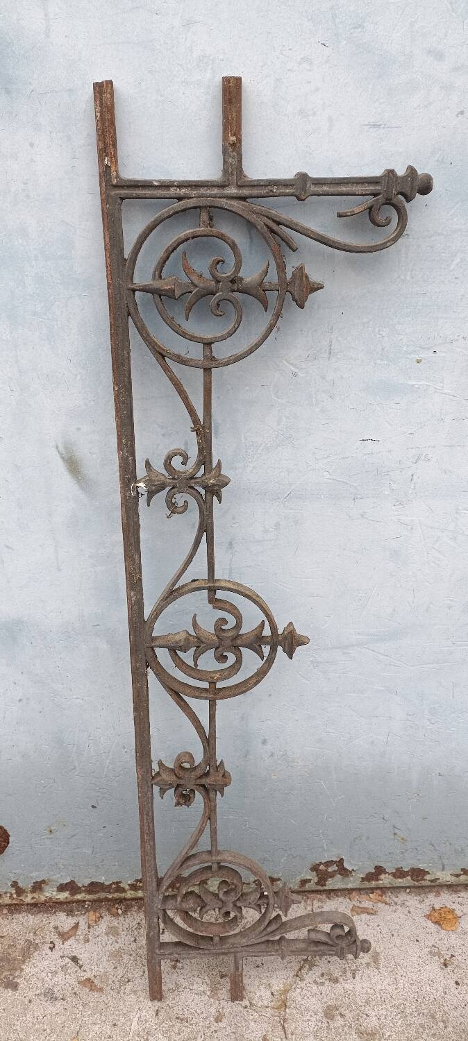 Wrought iron balustrade