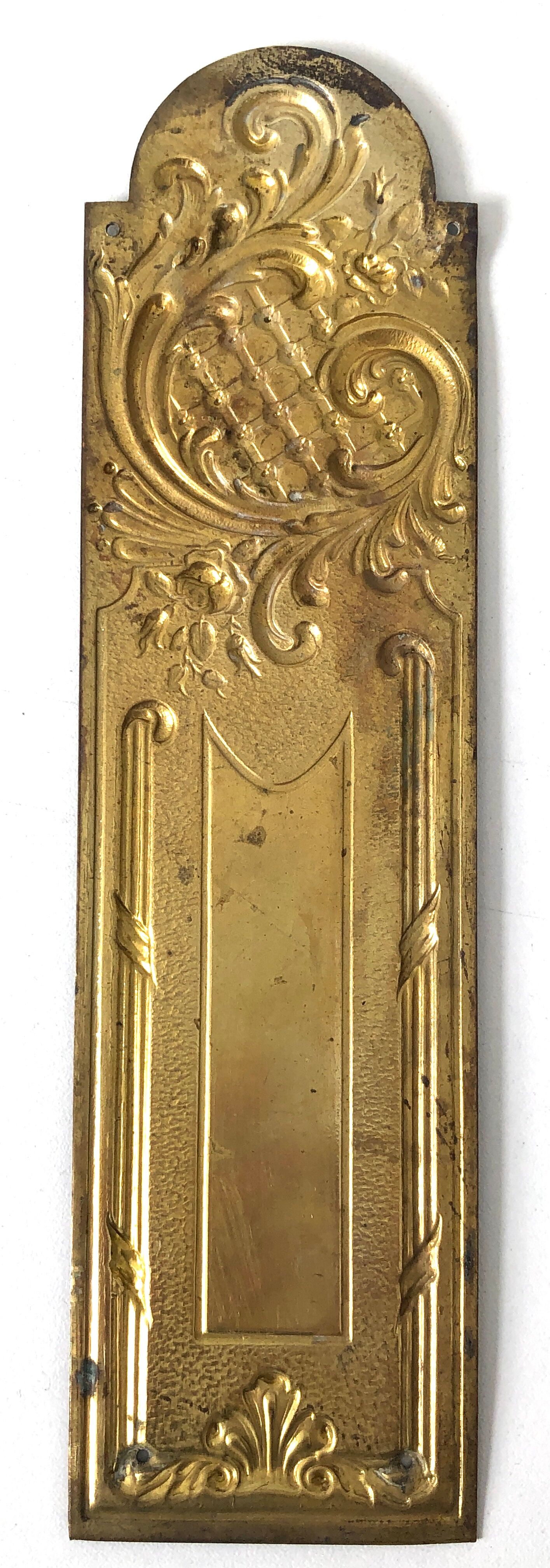 Old Gold Metal Door Decoration