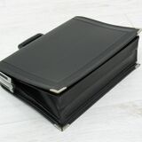 Briefcase, vintage briefcase Cavalet Denmark 1970s.