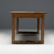 Table à manger rustique primitive, France, années 1900