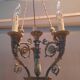 Restoration bronze chandelier