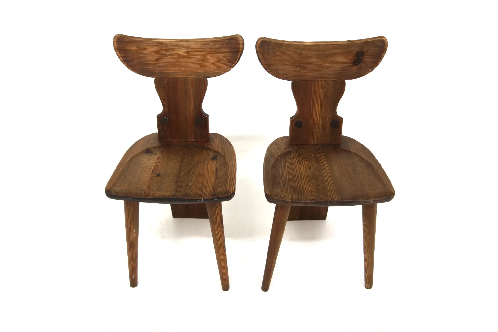 Dining table and 8 chairs "Ängåsen", Sportstugemöbel, Sweden, 1940