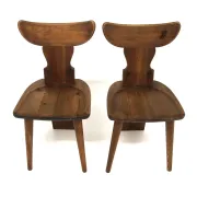 Dining table and 8 chairs "Ängåsen", Sportstugemöbel, Sweden, 1940