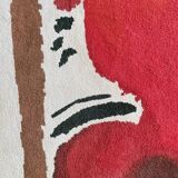 Tapis en laine tufté main Tisca Forster – France des années 1980