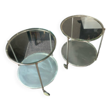 2 Strind model side tables by Ehlen Johansson, Ikea 1990s