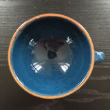 Blue handmade bowl