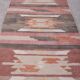 Vintage Turkish hallway rug 71x670 cm