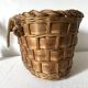 Panier tressé vintage
