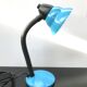 Lampe de bureau aluminor métal années 70