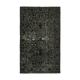 Handwoven Unique Turkish 1980s 165 cm x 267 cm Black Rug