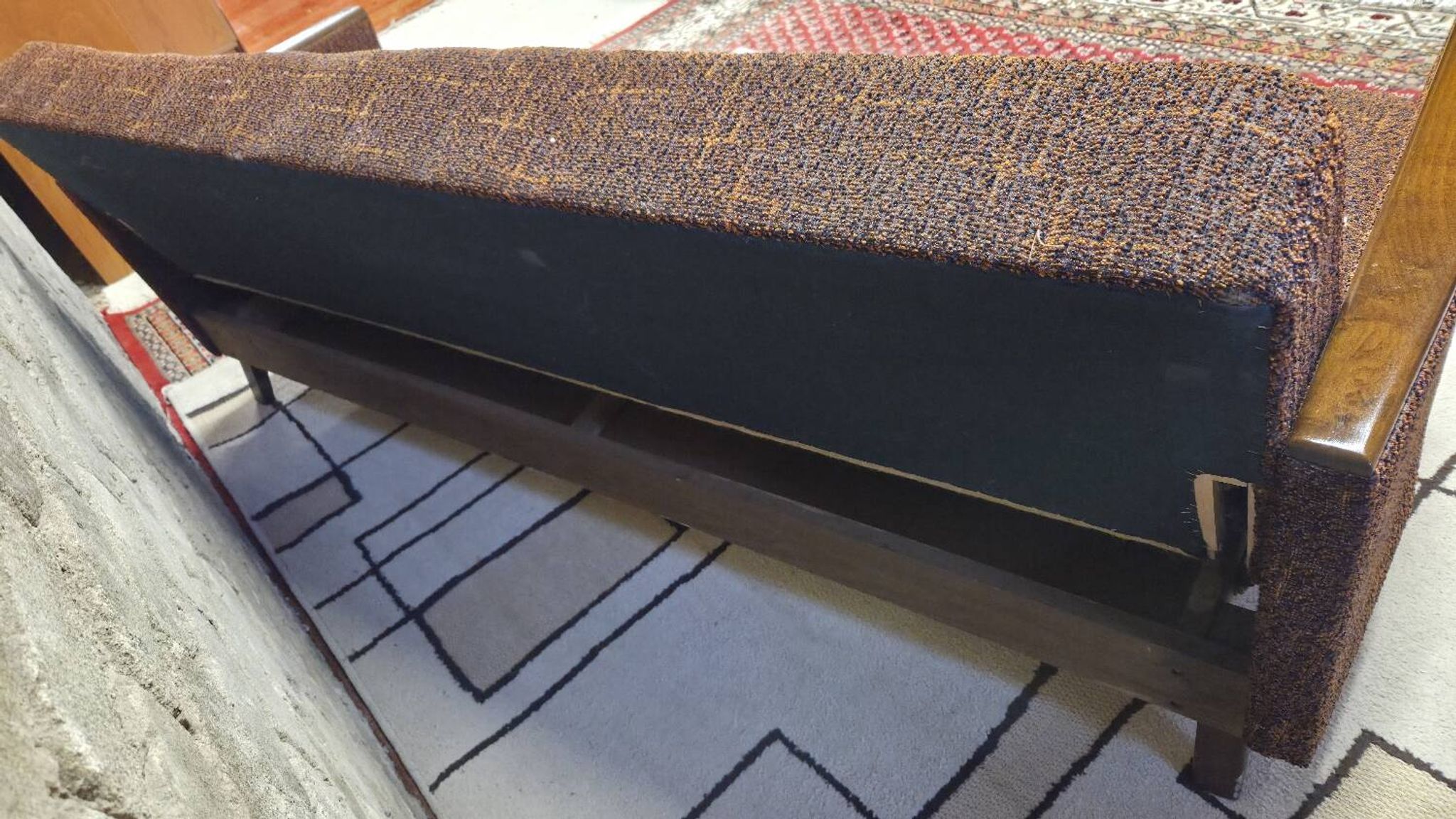 Canapé, daybed scandinave convertible années 1970