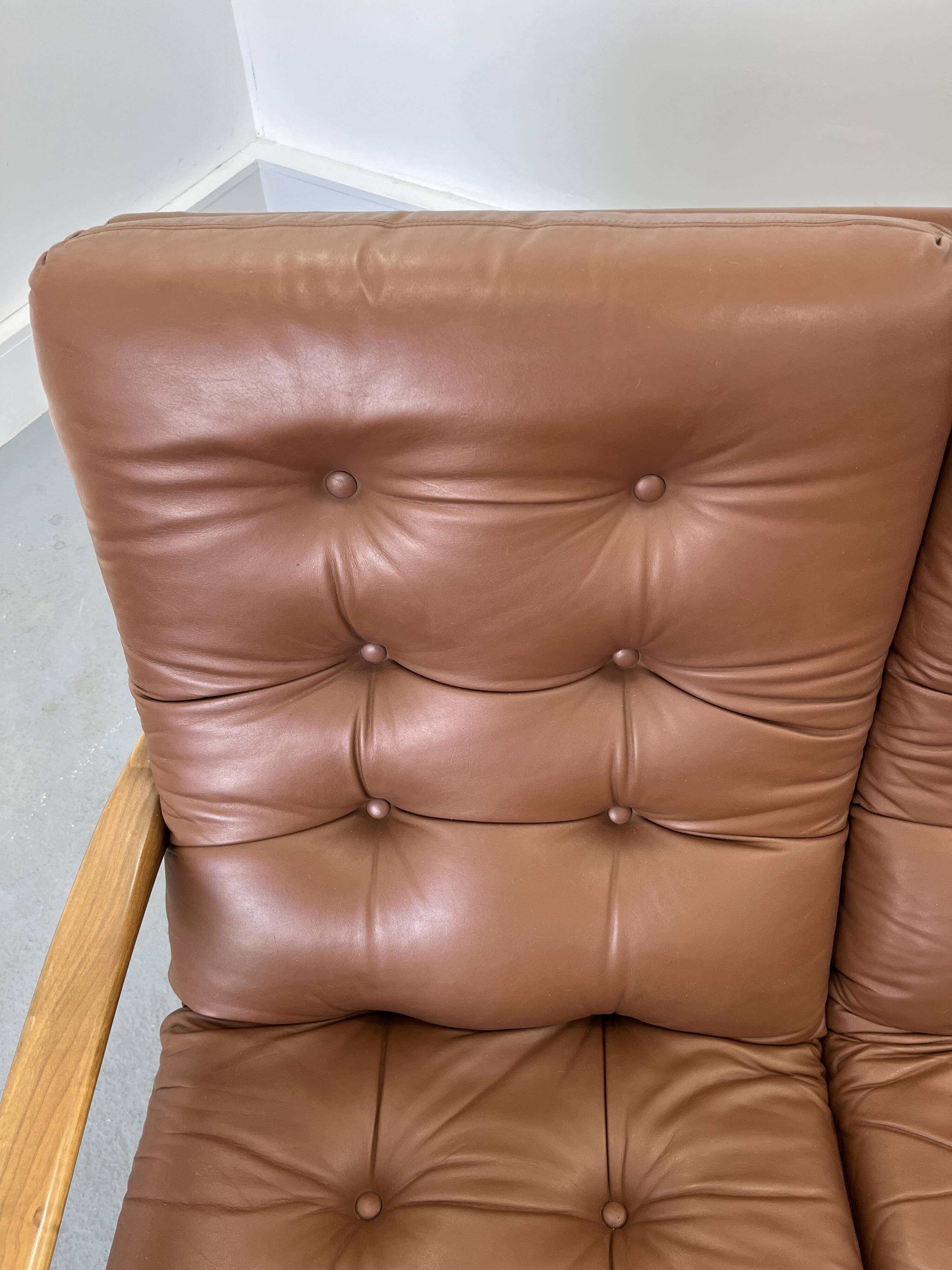 Vintage 3-seater sofa by Eugen Schmidt for Soloform, 1960 s