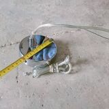 Space Age aluminium lamp