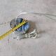 Space Age aluminium lamp
