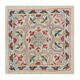 Hand Embroidered All Silk Throw Pillow Cover. Traditional Cushion. Suzani Pillowcase