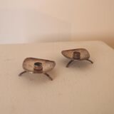 Pair of Cohr Denmark 50's candle holders