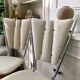 Restored vintage "petal" chairs
