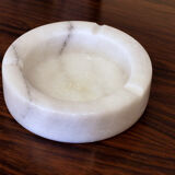Italian ashtray in Carrara marble