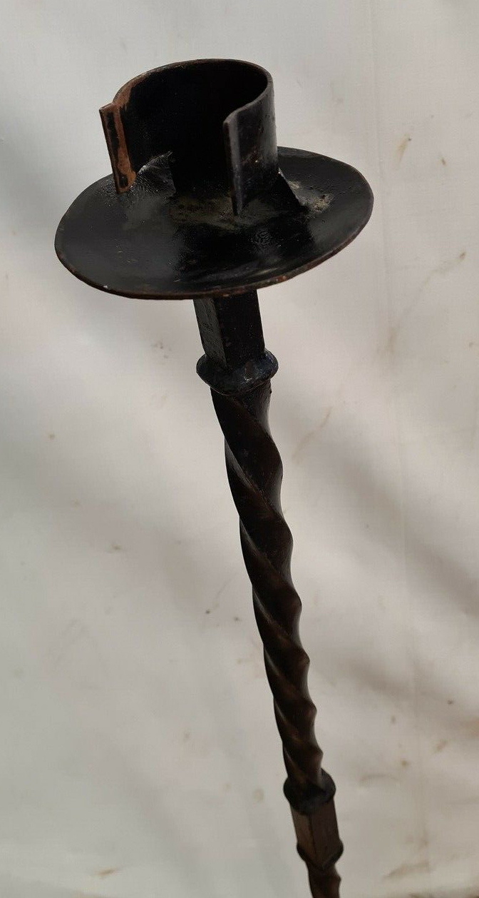 Wrought iron chandelier