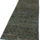Handwoven Turkish Rustic 86 cm x 343 cm Blue Wool Runner Carpet