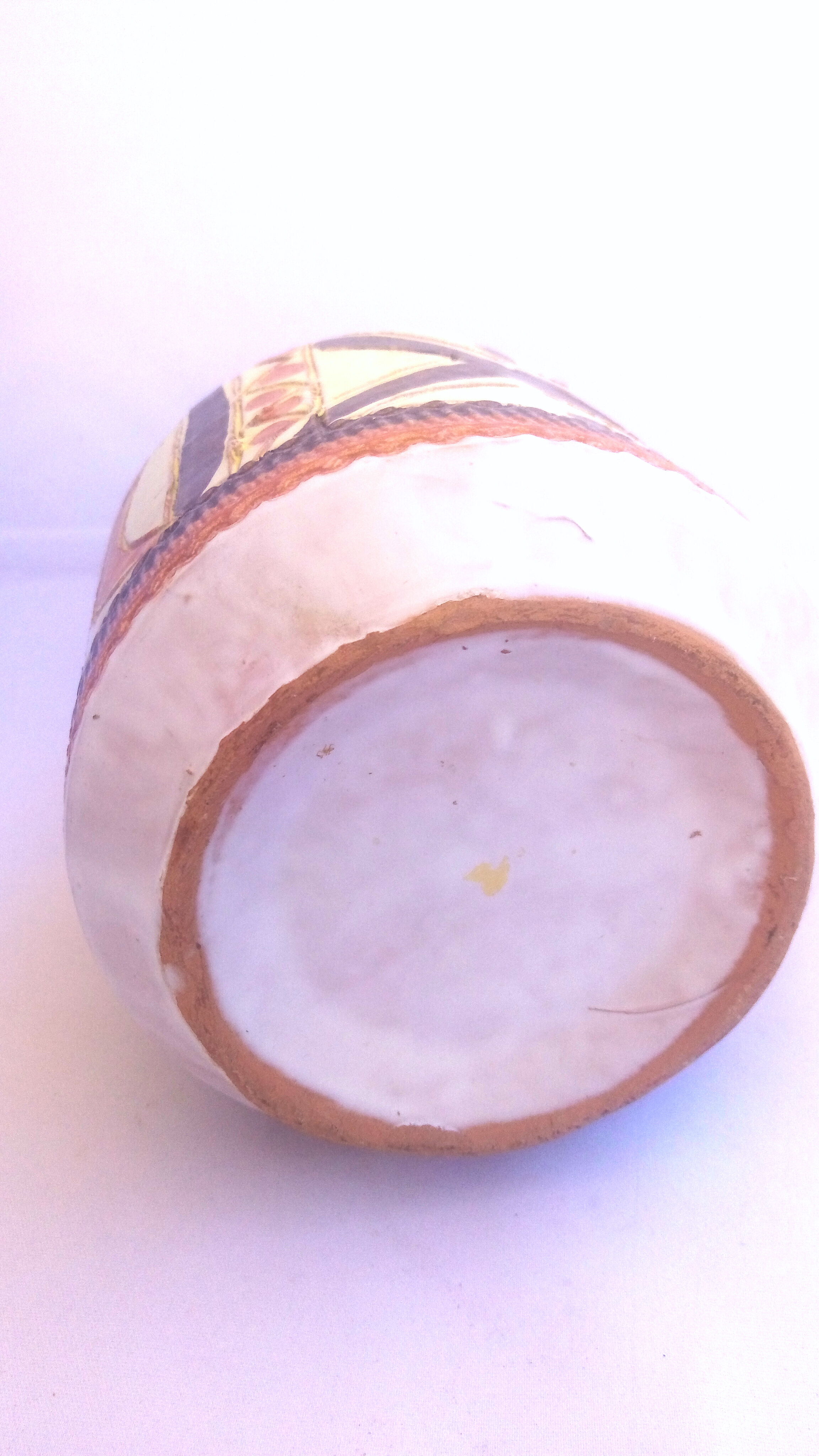 Scandinavian style vintage ceramic vase