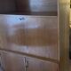Very nice vintage wooden secretary, in a retro 60s/70s style, on