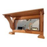 Vintage 1950s wall coat rack