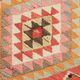 Turkish Handwoven Vintage Herki Kilim 88 cm x 277 cm