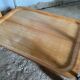 Vintage 1960s folding bar trolley on wheels
