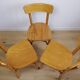 Suite de chaises bistrot vintage