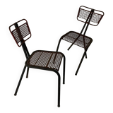 Paire de chaises rene malaval